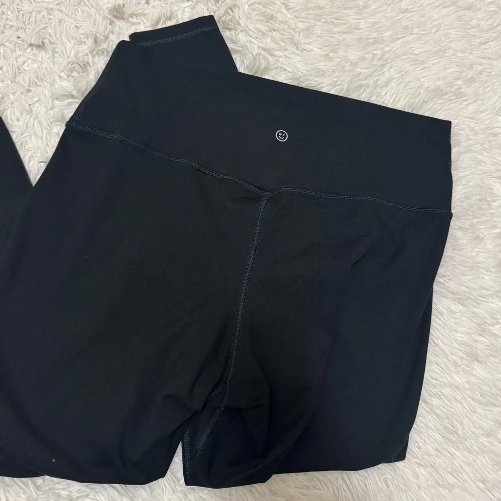 Gilly Hicks Black Leggings with High Waist and Full Length
